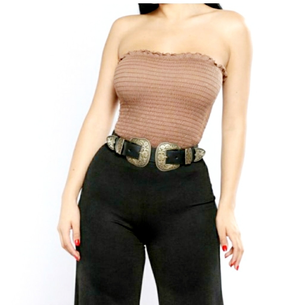 🍭💥Bonita Tube Top - Mocha